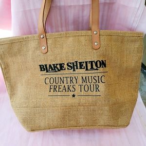 Burlap tote